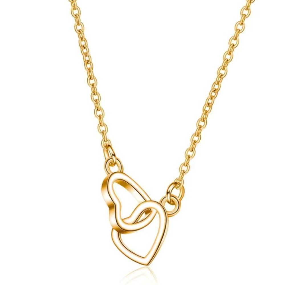 🆕 Gold Necklace Eternal Embrace